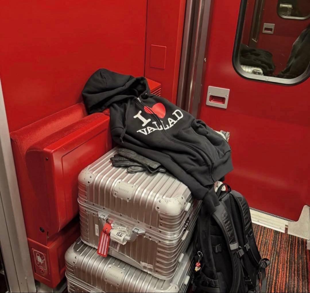 I LOVE VALLAD HOODIE パーカー　IO着用