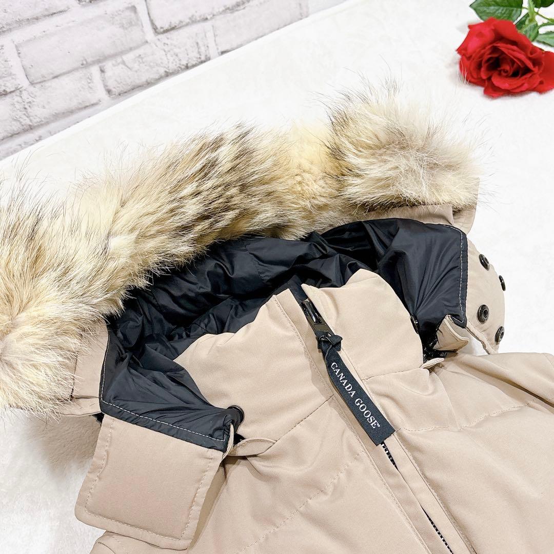 ほぼ未使用✨　カナダグース　ダウンジャケット　ベルビル　ベージュ　S