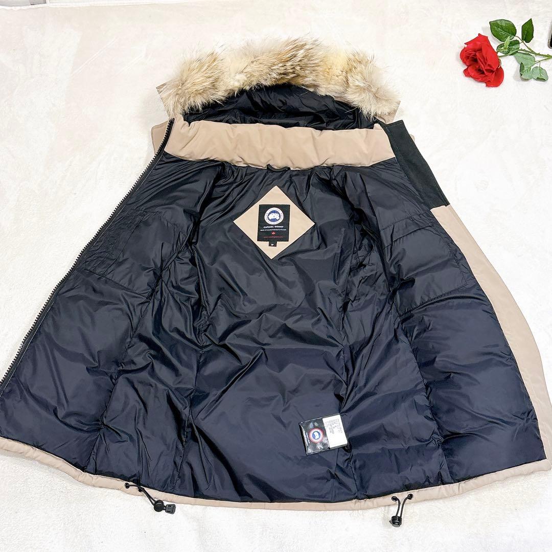 ほぼ未使用✨　カナダグース　ダウンジャケット　ベルビル　ベージュ　S