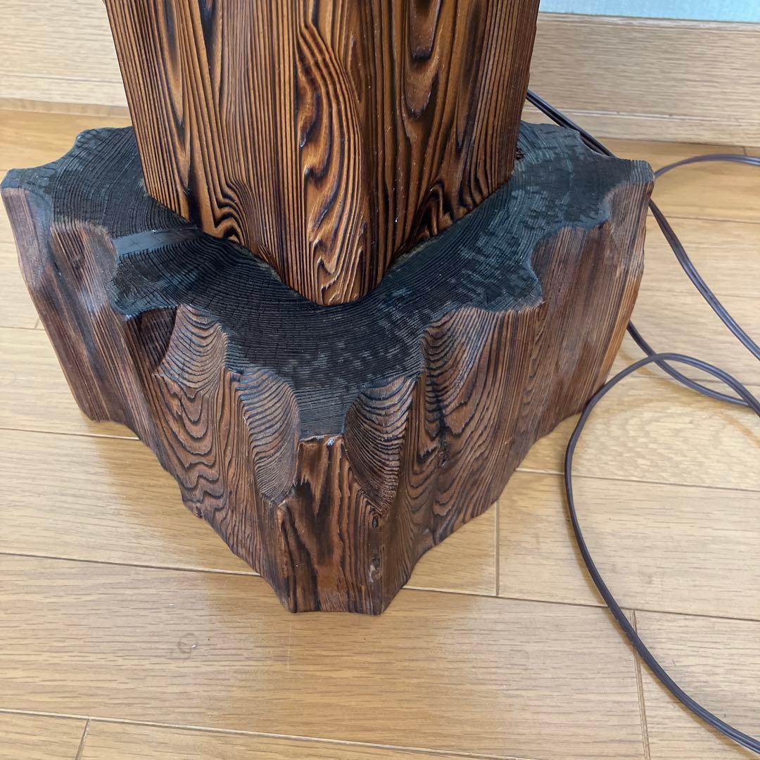 和風行灯照明 天然木