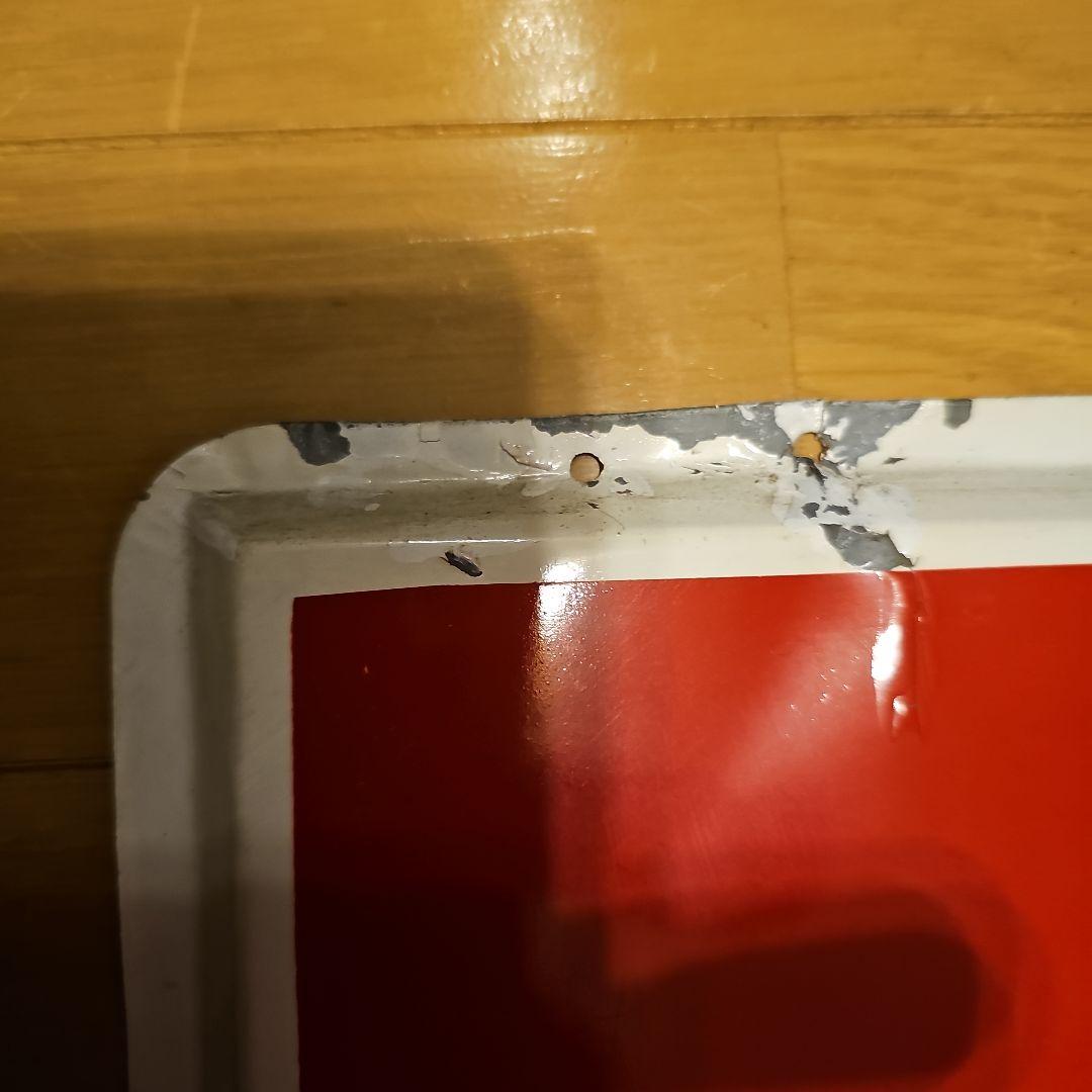 コカ・コーラ ブリキの特大看板 90cm × 90cm 非売品