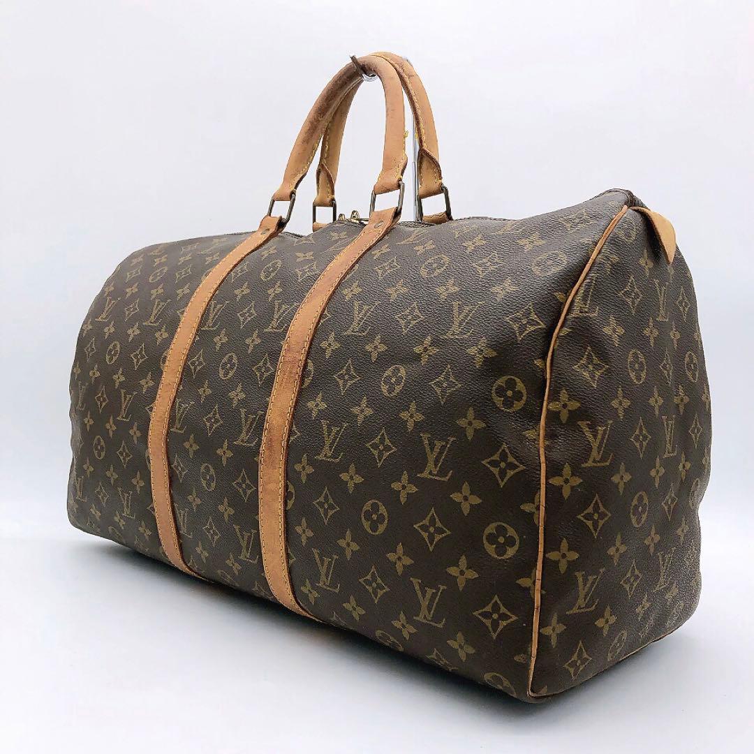 【LOUIS VUITTON】ボストンバッグ　キーポル 50 モノグラム