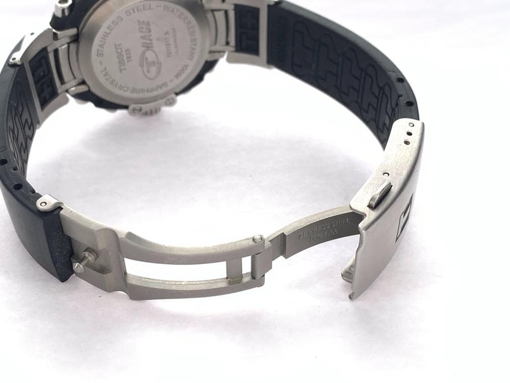 ◆TISSOT 1853ティソTRACET011217Aメンズ腕時計　08216