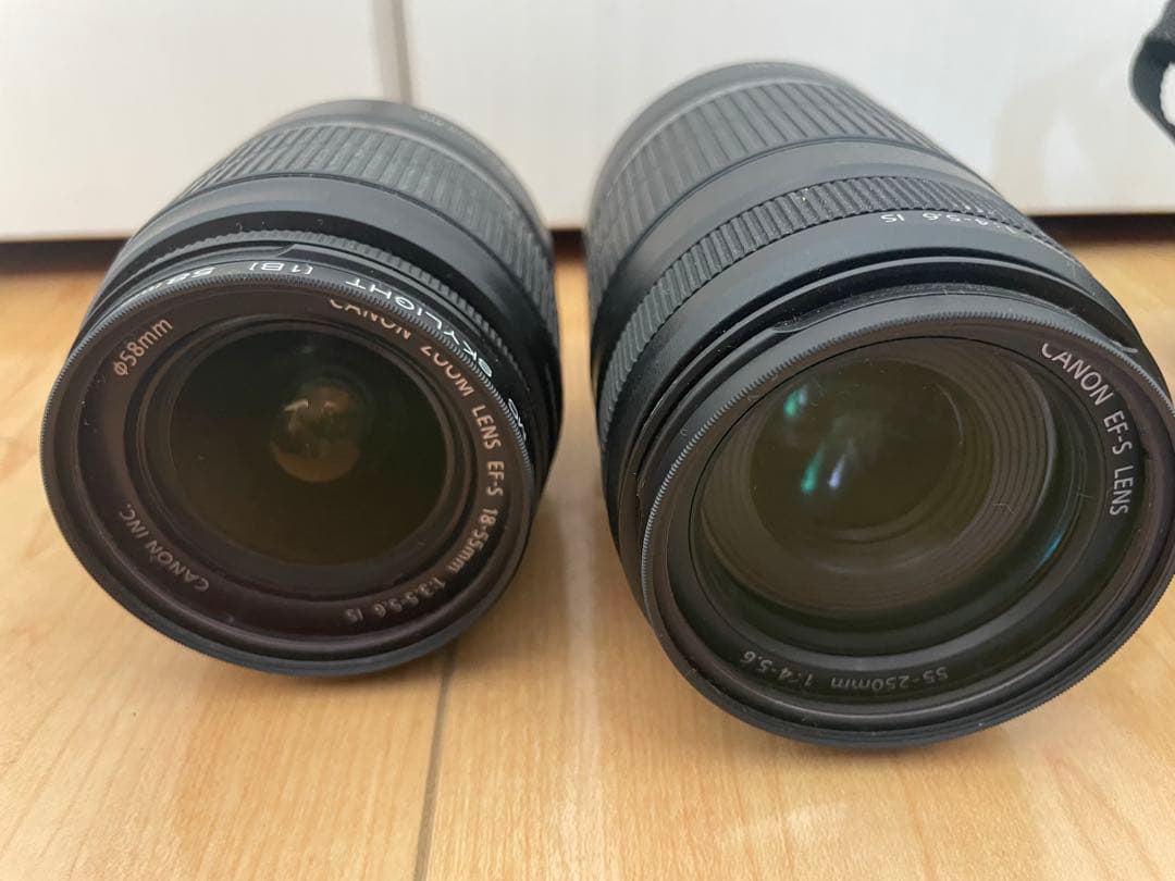 Canon EOS KISS X2 ダブルズームレンズ付き