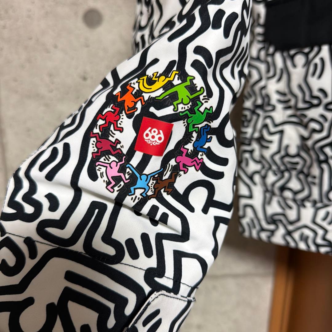 686スノボウェア　Keith Haring（キースヘリング）