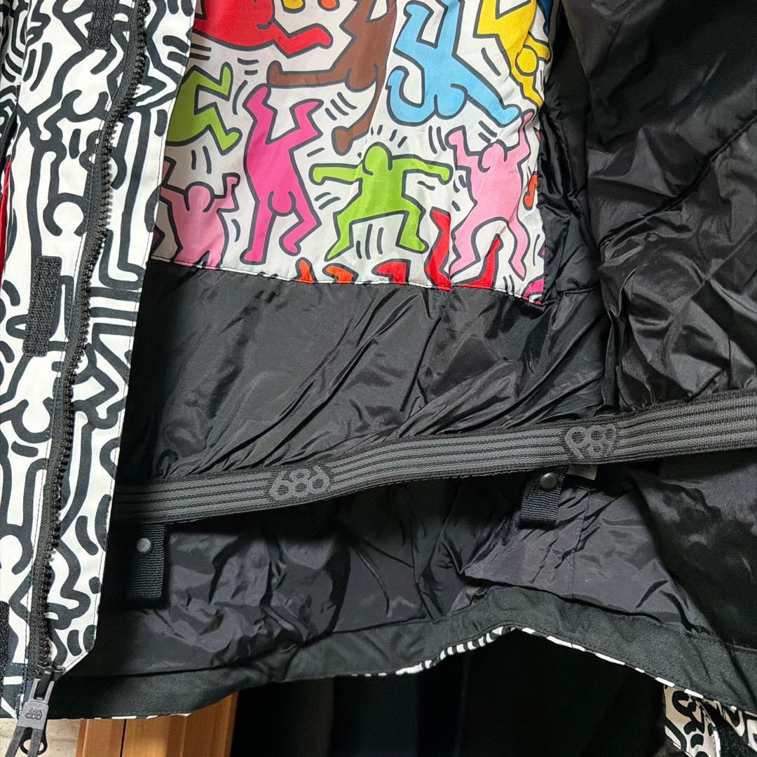 686スノボウェア　Keith Haring（キースヘリング）