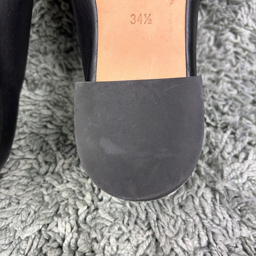 TOD'S × Mame Kurogouchi パンプス レザー ブラック