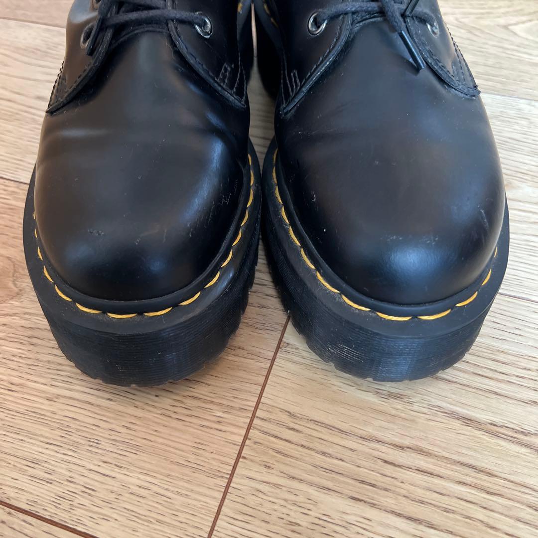 ドクターマーチン　厚底ブーツ