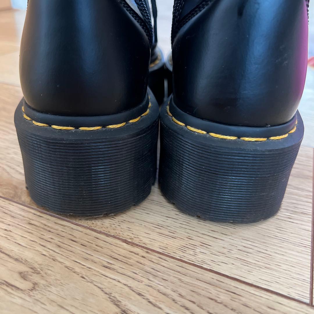 ドクターマーチン　厚底ブーツ