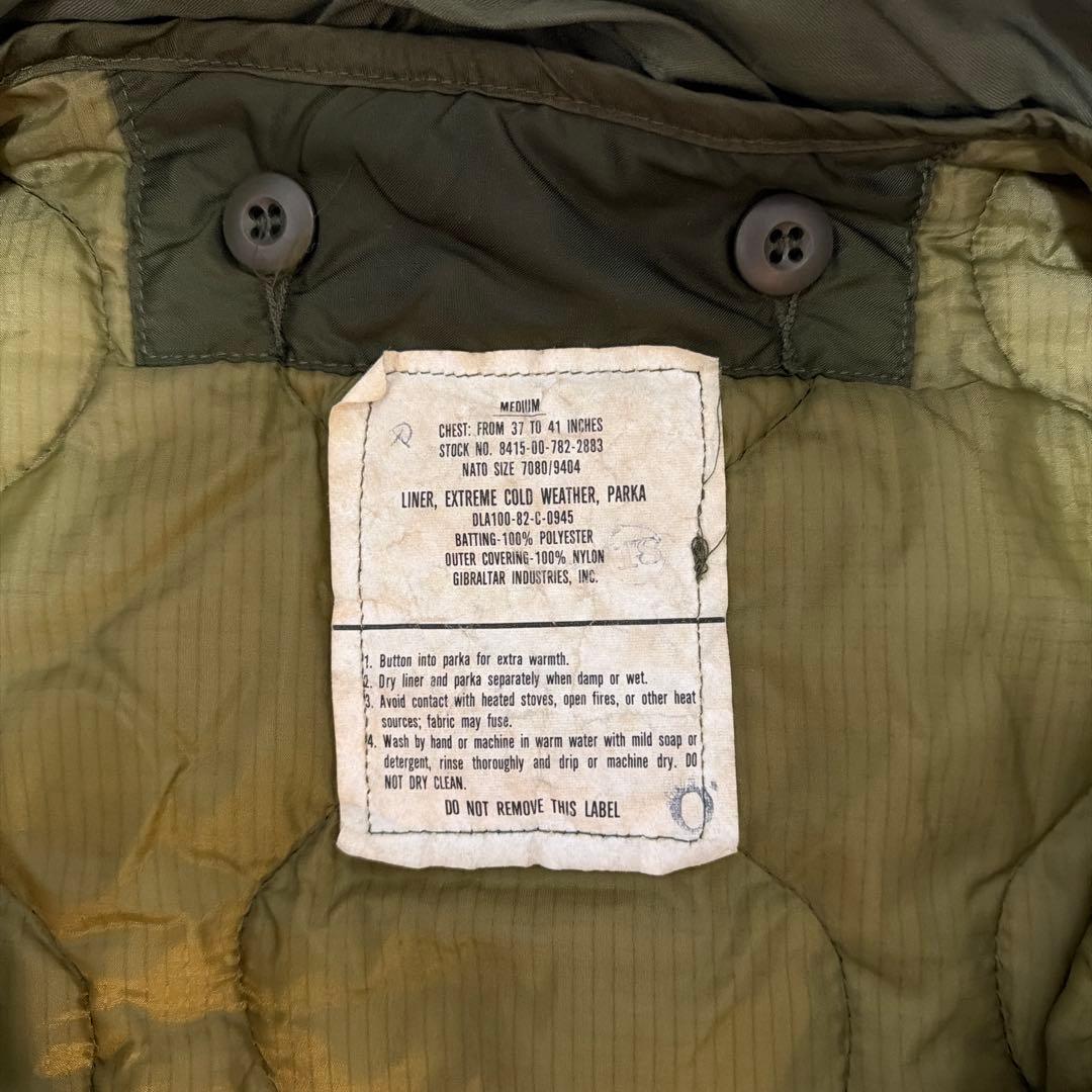 美品 M65 フィッシュテールパーカー モッズコート ミリタリー ライナー無し