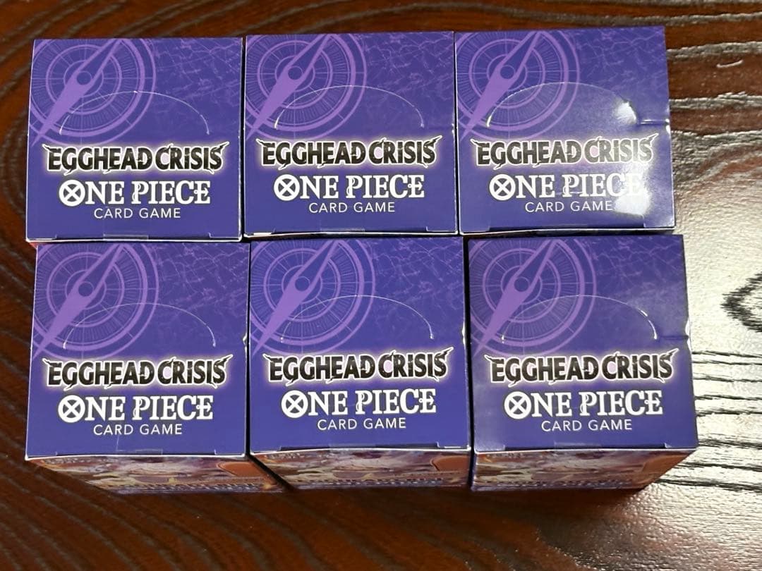 新品未開封テープ付　EB-04 EGGHEAD CRISIS 6box