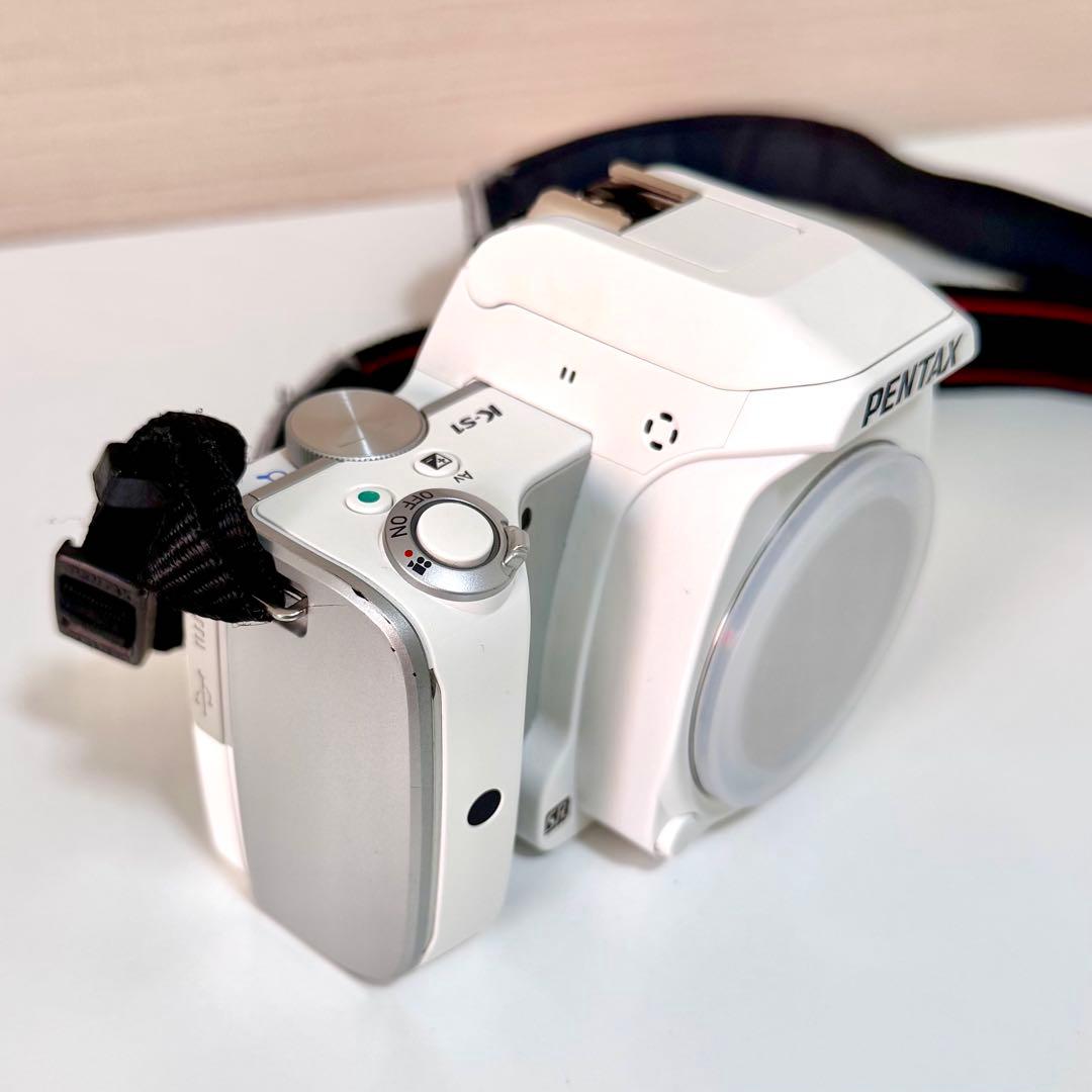 スマホ転送可｜PENTAX K-S1 ホワイト 希少FlashAir付 動作良好