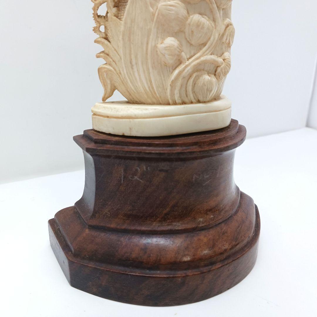 Y2179 細密彫刻 極上 置物 チベット女神像 総重量646.1g　ten