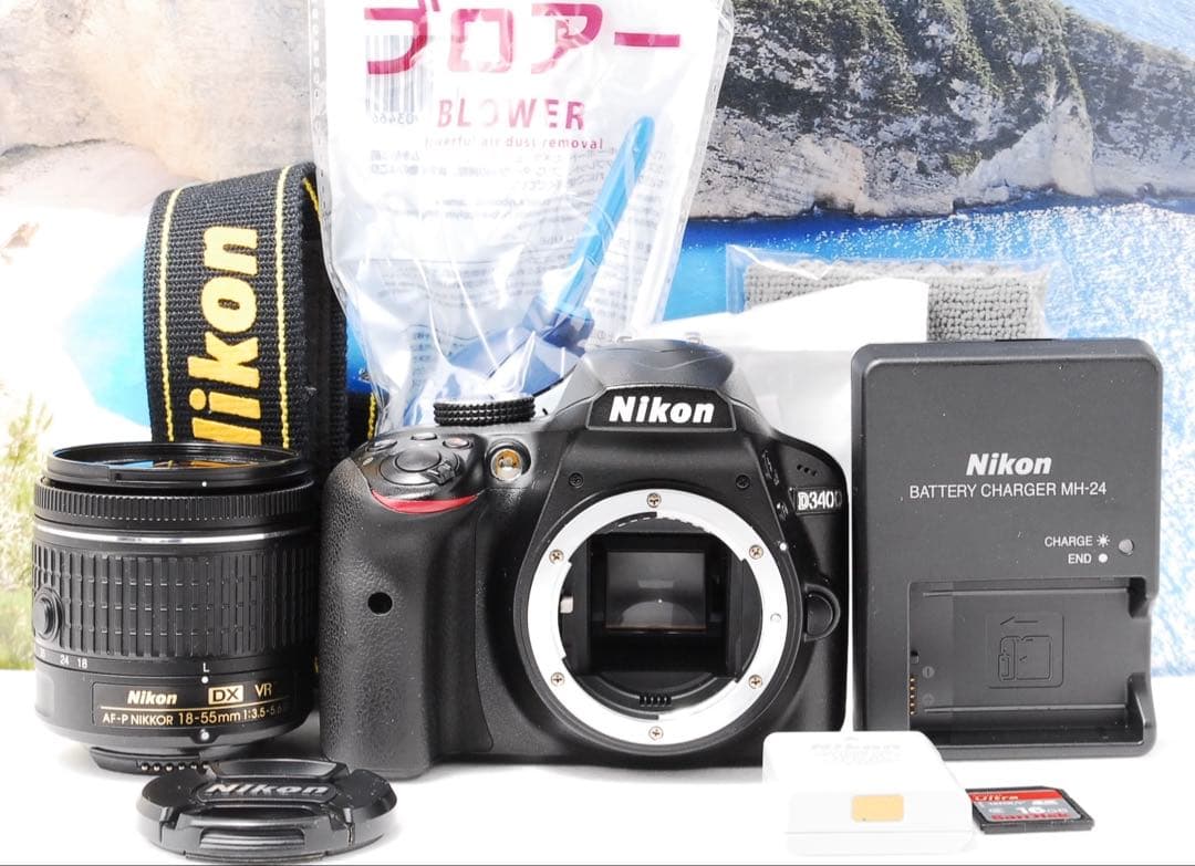 ❤️Nikon D3400❤️デジタル一眼レフカメラ　初心者向け　ガイドモード搭載✨