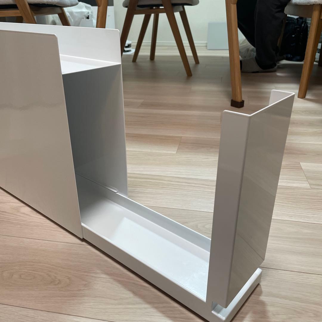 【一点限り】美品 調味料ラック 山﨑実業 マグネット対応 ホワイト