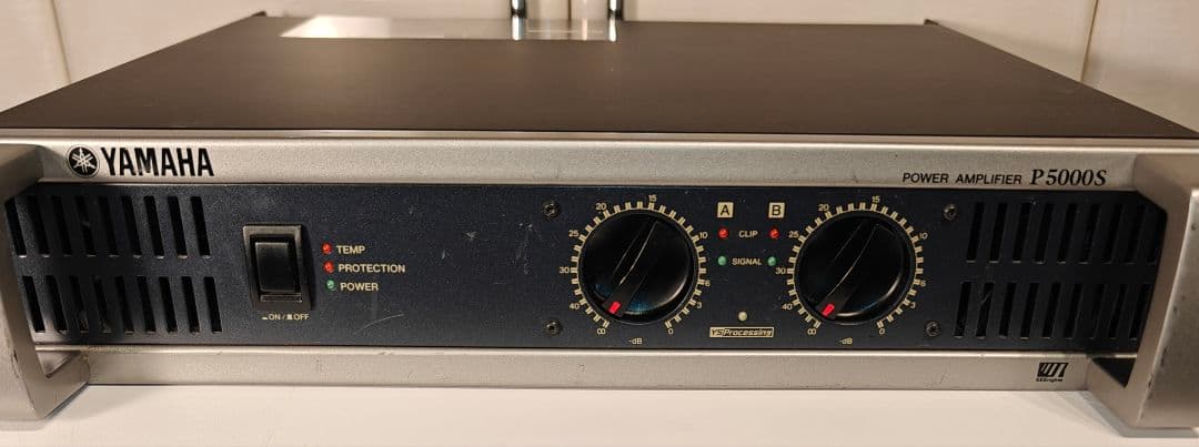 【動作確認済】YAMAHA P5000S パワーアンプ ヤマハ プロ用機材