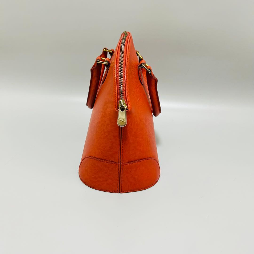 ETRO エトロ レザー ハンドバッグ ショルダーバッグ　2way オレンジ系