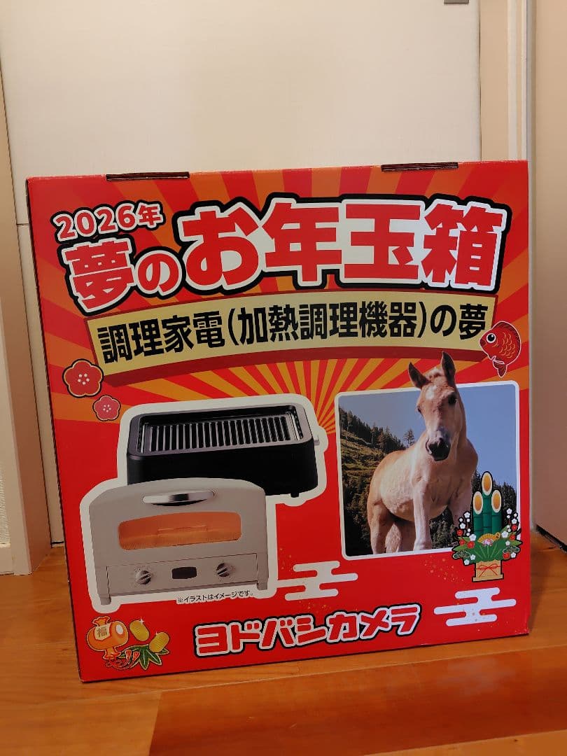 2026年 ヨドバシカメラ福袋　調理家電の夢