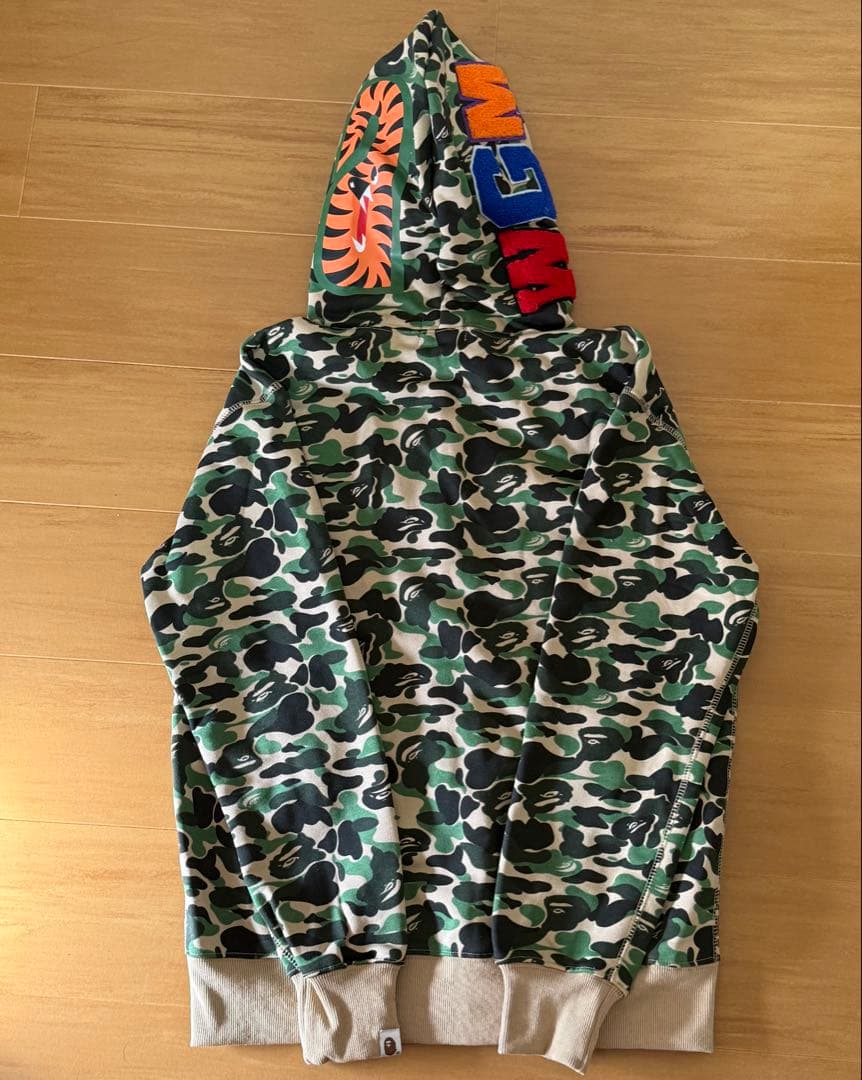 A Bathing Ape カモフラージュパーカー L