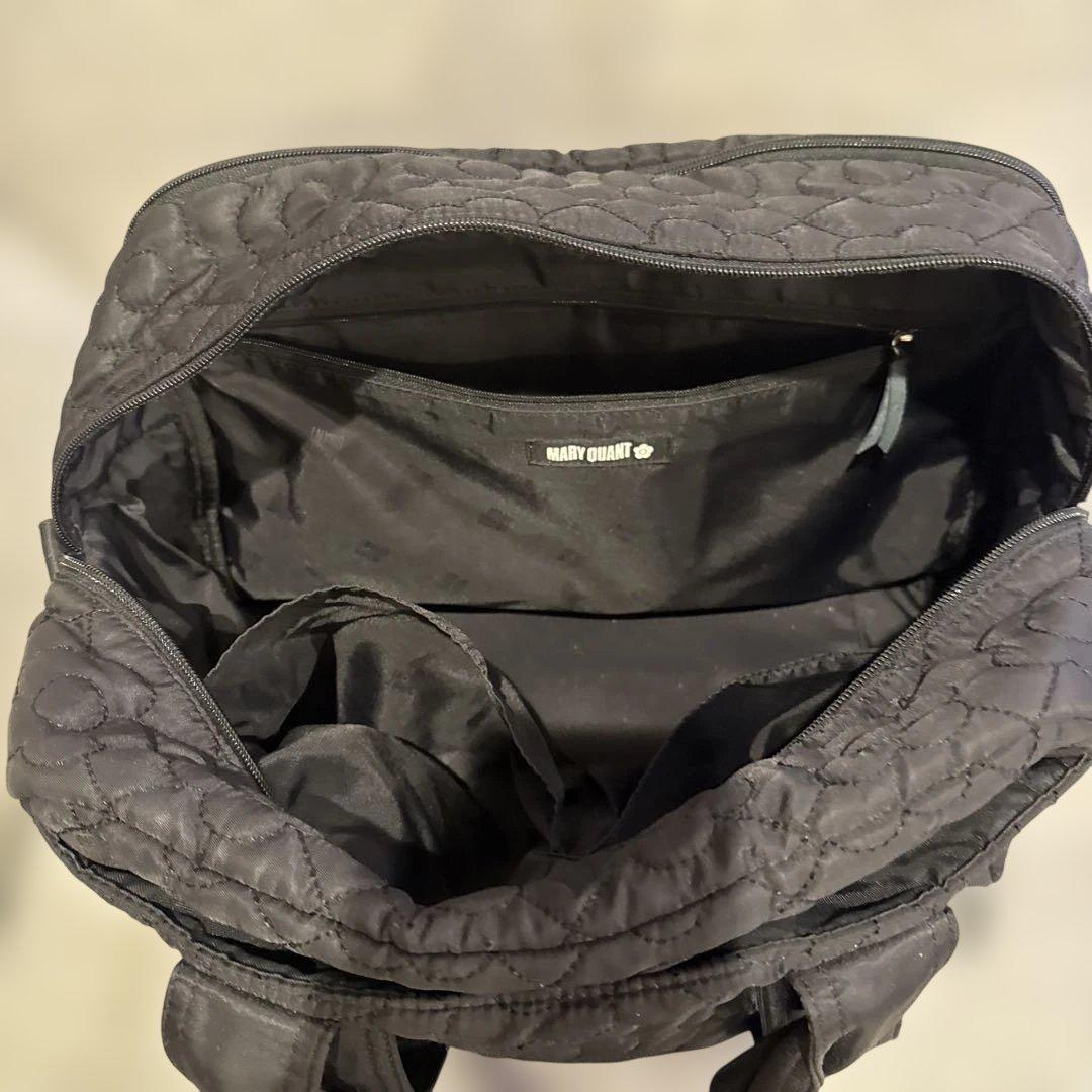 Mary quant デイジーキルトボストンバッグ