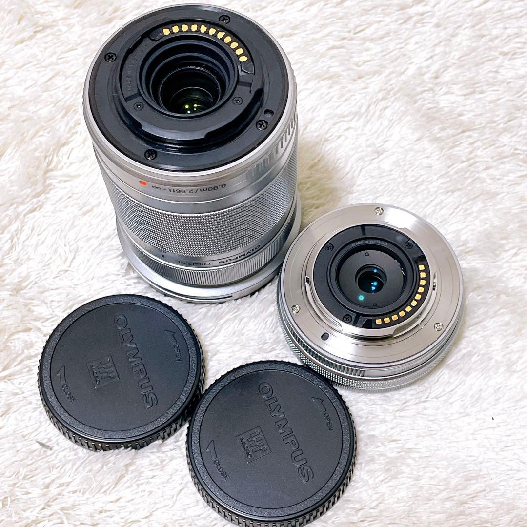 美品 OLYMPUS PEN E-PL9 ダブルズームキット ミラーレス一眼レフ