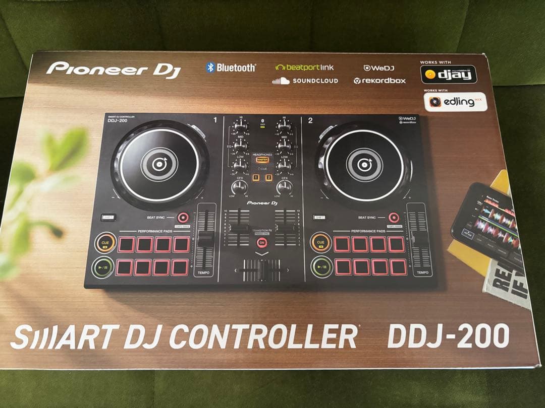 【ほぼ未使用・美品】Pioneer DJ DDJ-200 DJコントローラー