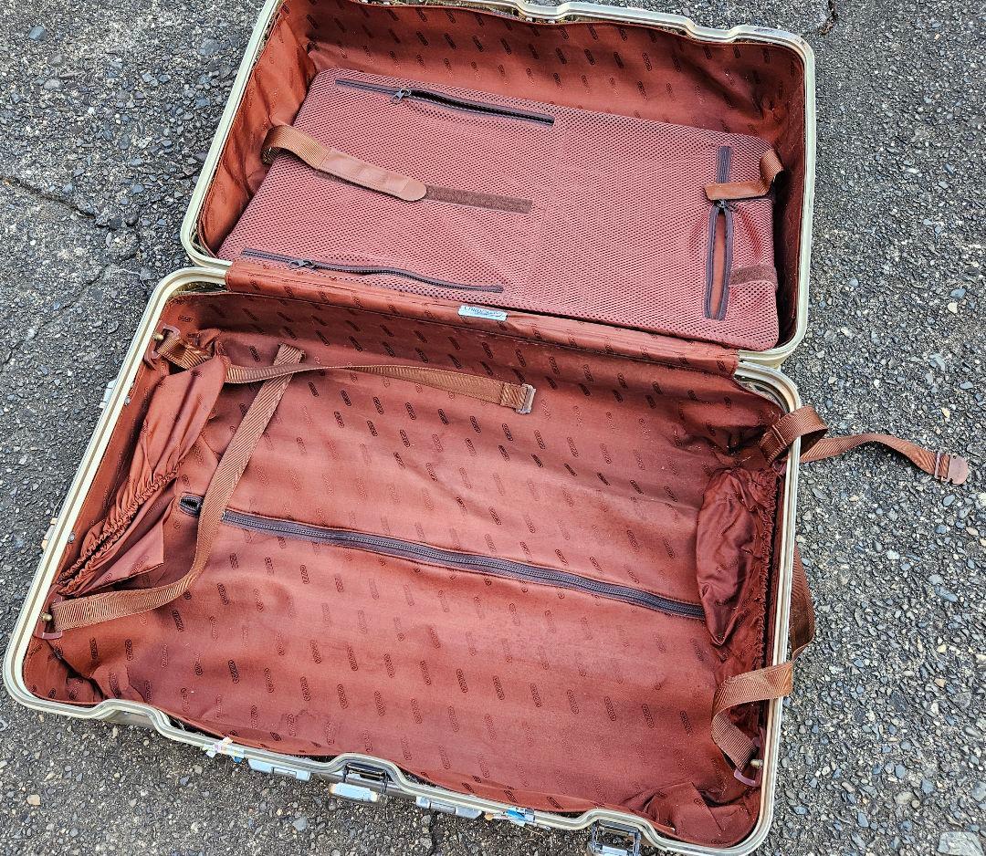 【週末ラストSale】(難有)RIMOWA(リモワ)TOPASゴールド63L