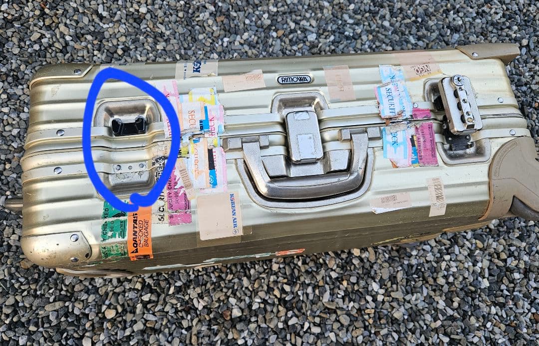 【週末ラストSale】(難有)RIMOWA(リモワ)TOPASゴールド63L