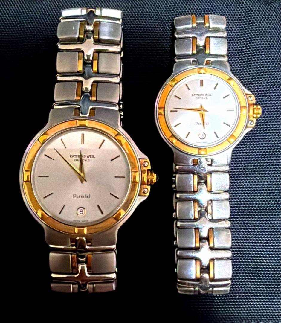 RAYMOND WEIL Parsifal 9190 クオーツ 腕時計 2セット