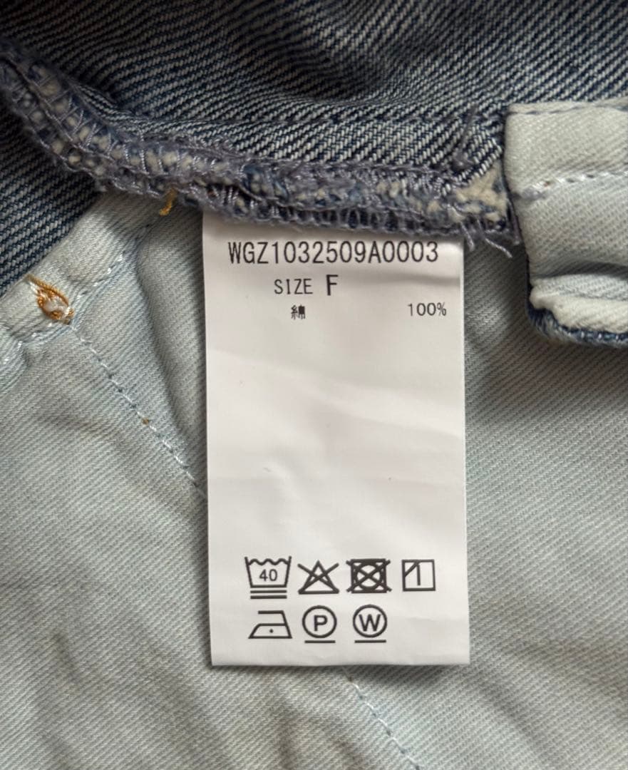 【新品タグ付き】名品Whim Gazetteデニムオールインワン２