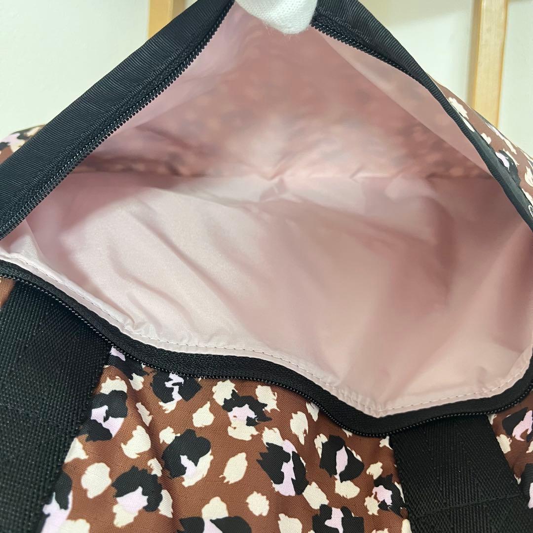 レスポートサック　ハーパー　ボストンバッグ　花びら柄　ピンク　2way