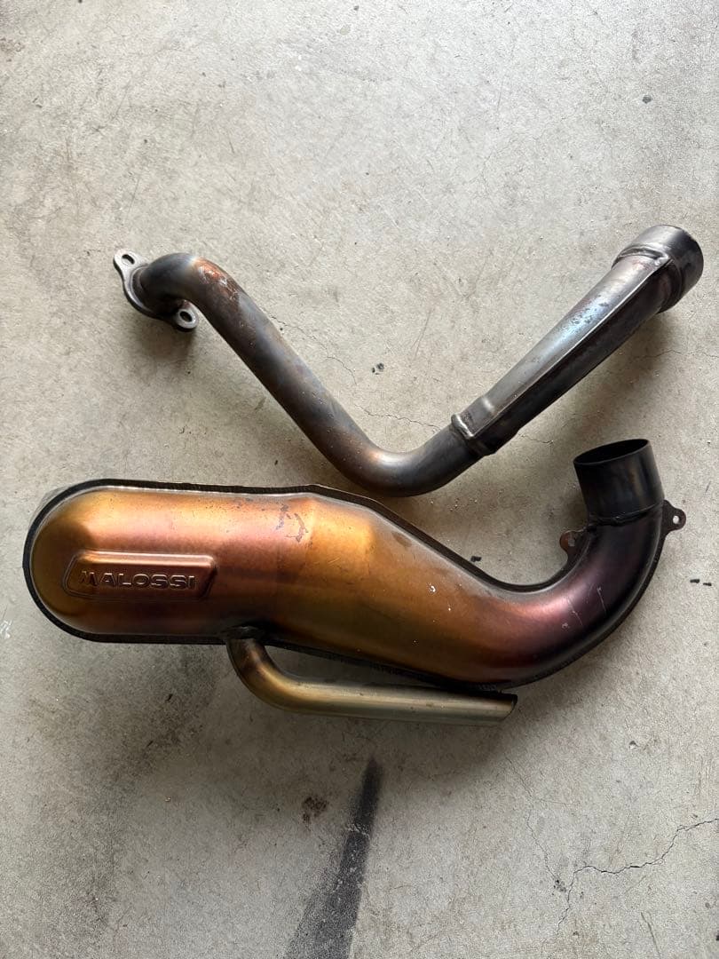 vespa50s マロッシ チャンバー マフラー　ベスパ50s