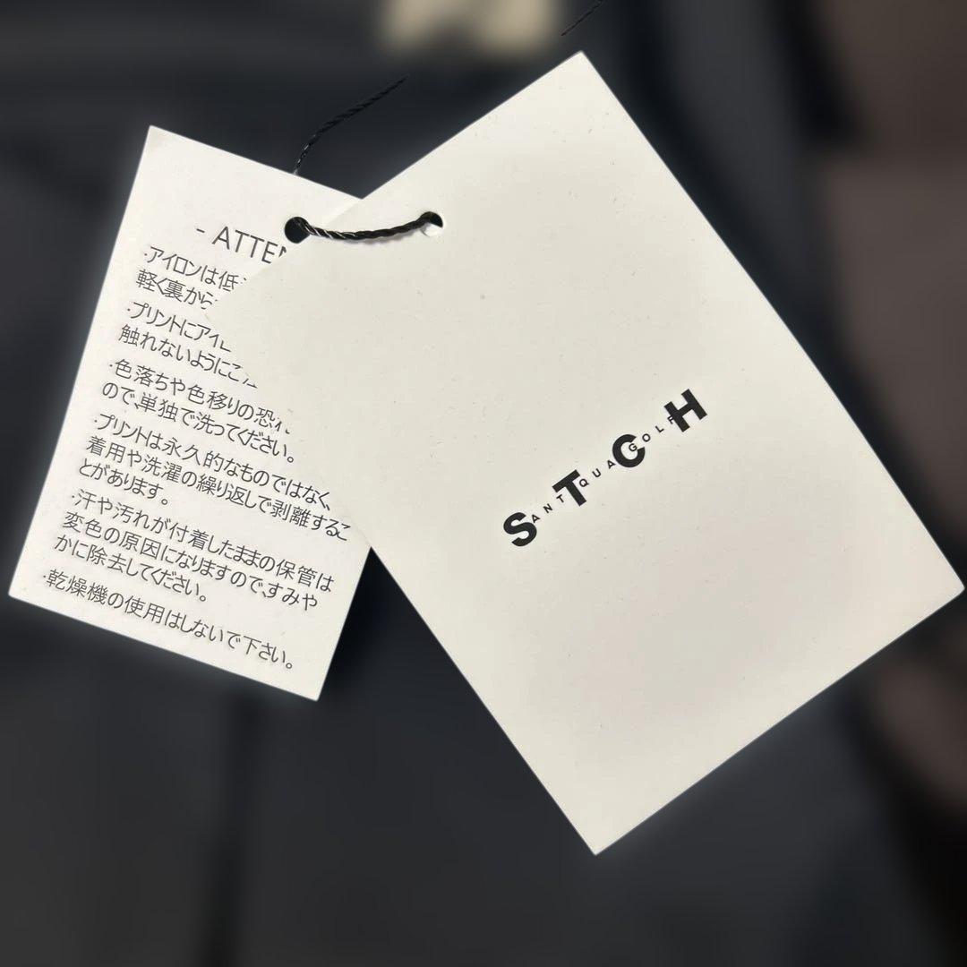【新品】 完売品【ANTIQUAGOLF×STCH】 ブラック　M ユニセックス