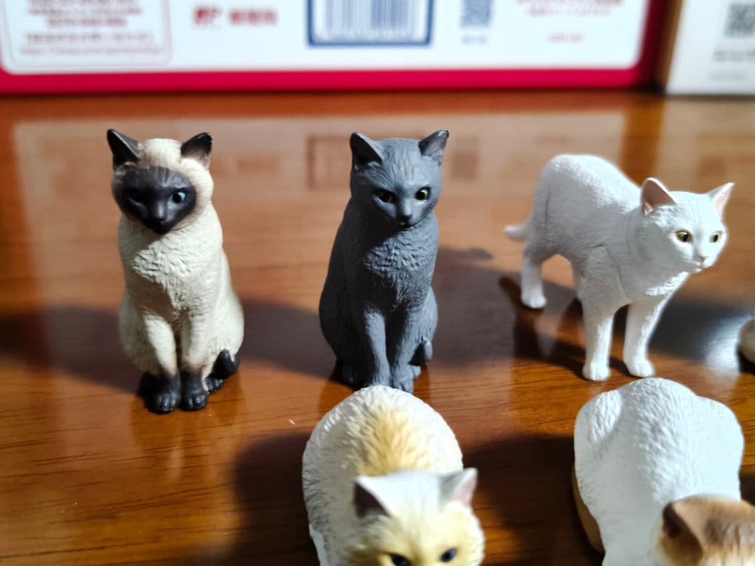 ねこぶそう フィギュア9匹セット