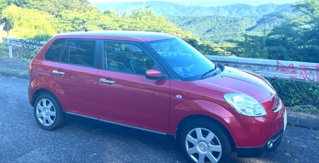 マツダ ベリーサ L 平成21年　車検あり 赤　車両本体