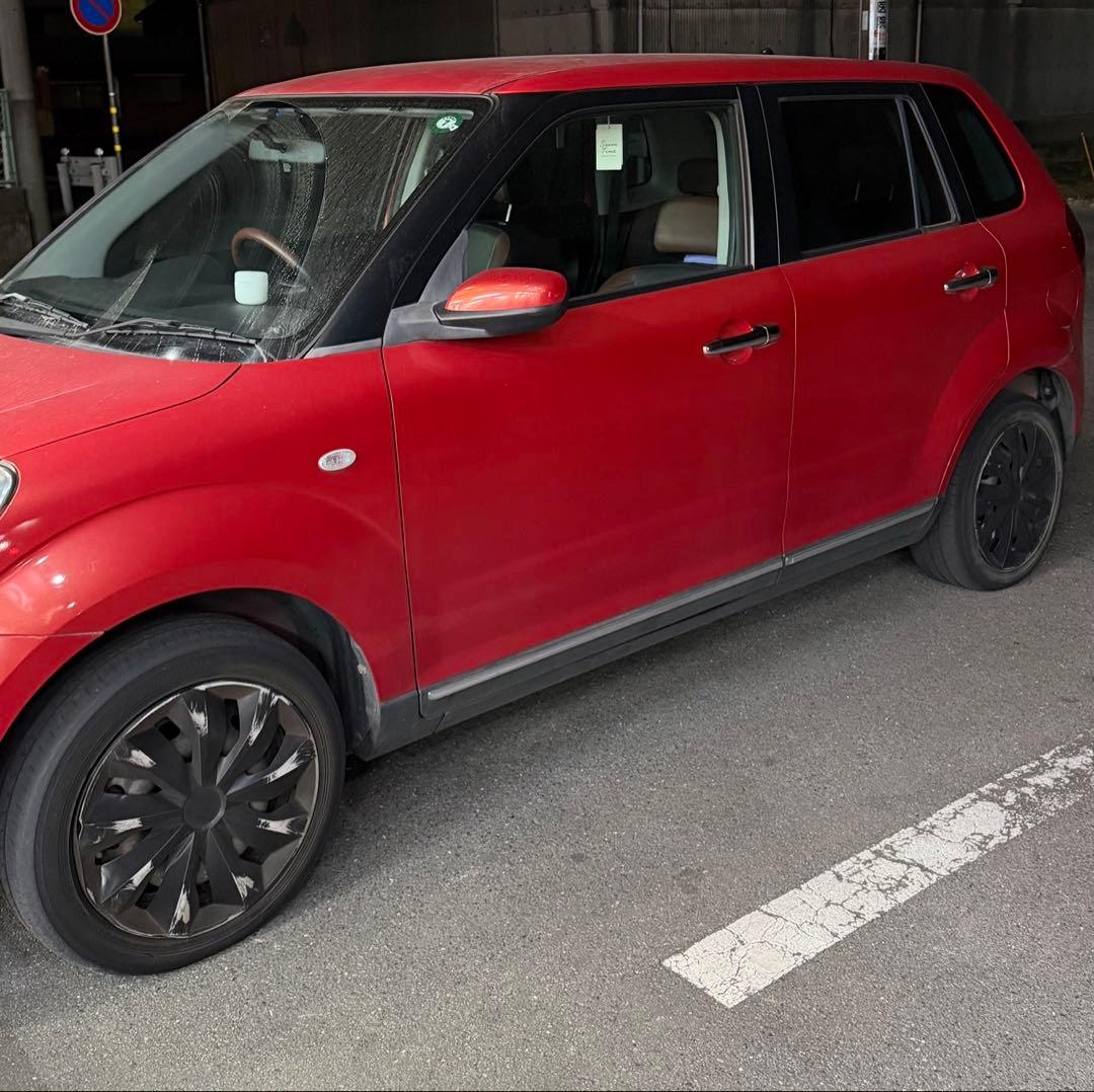 マツダ ベリーサ L 平成21年　車検あり 赤　車両本体