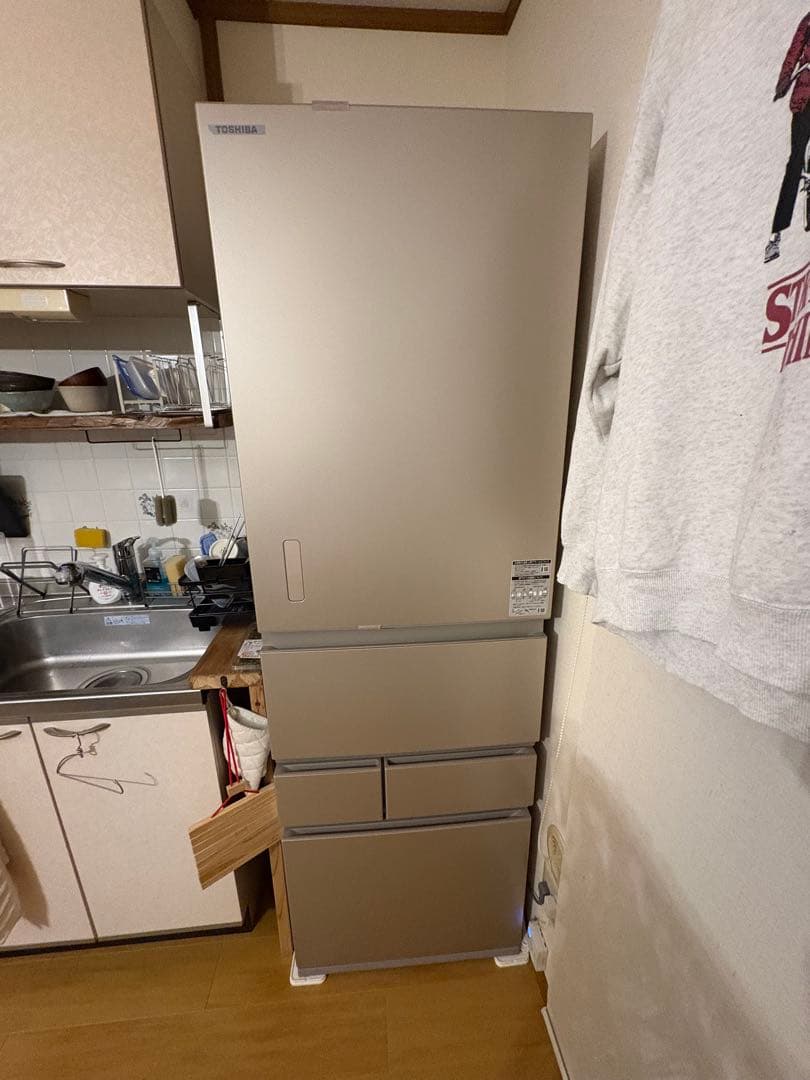 TOSHIBA 冷蔵庫　GR-W450GTM 452L