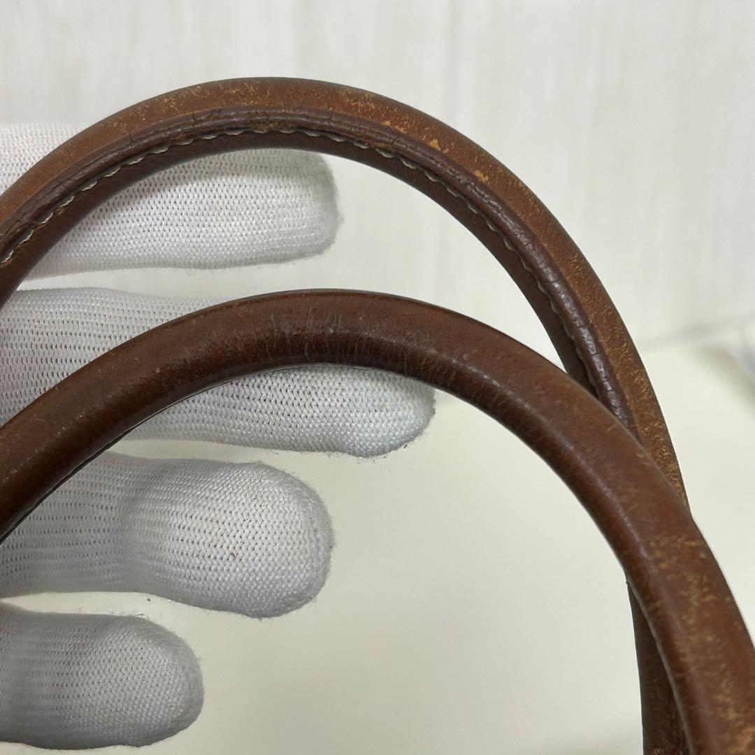 セリーヌ マカダム ミニボストンバッグ ハンドバッグ