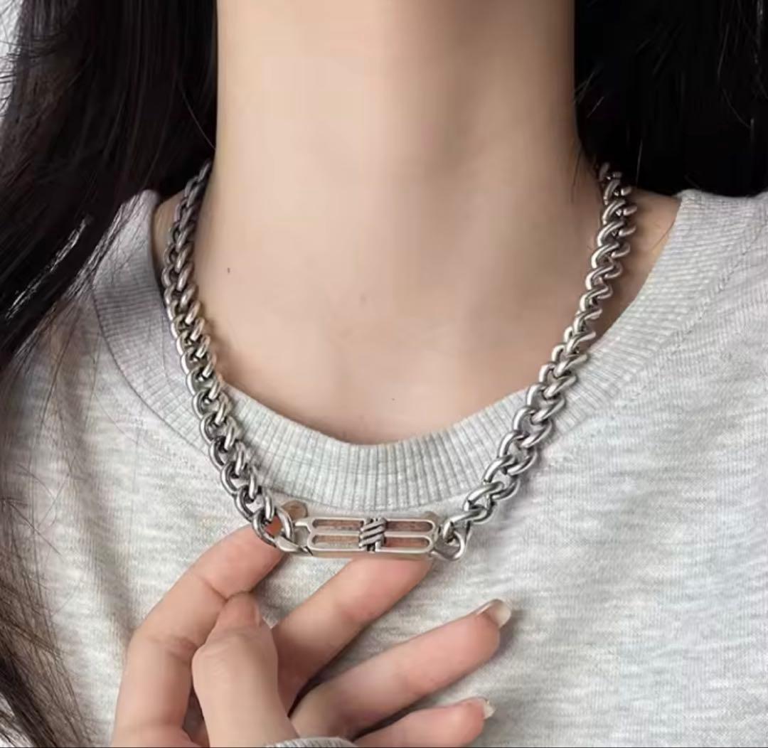 BALENCIAGA ネックレス シルバー チェーンネックレス