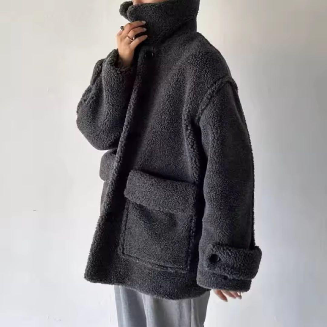 ジャケット・アウター CLANE RIDGE POCKET BOA OVER COAT