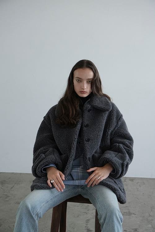 ジャケット・アウター CLANE RIDGE POCKET BOA OVER COAT