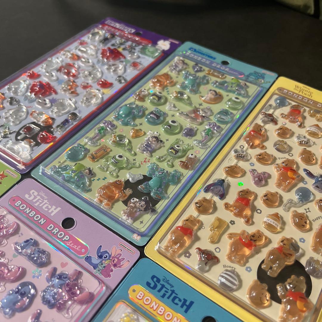 BONBON DROPシール　新作　ディズニー　6枚セット