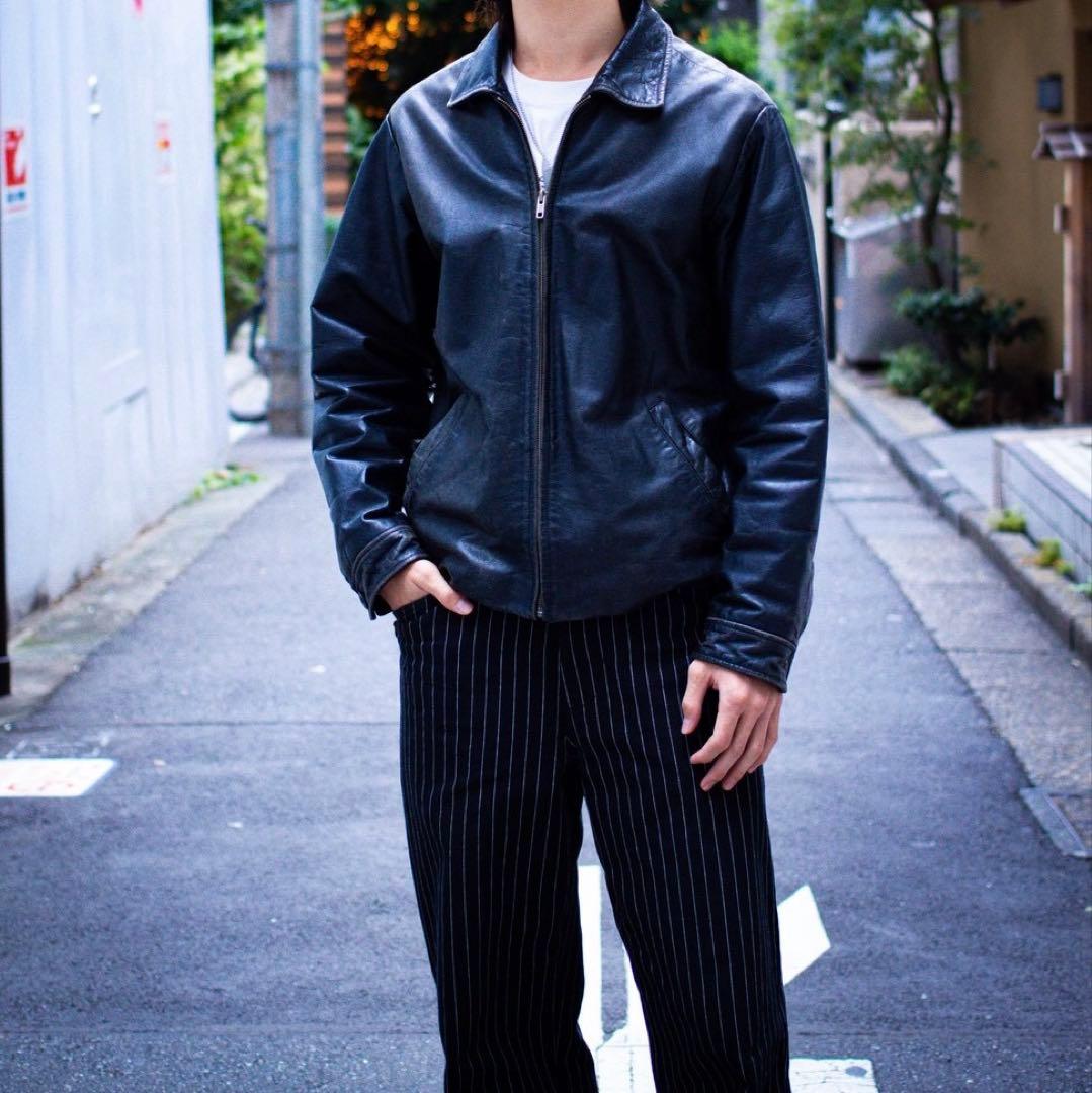 80's オールドGAP シングルライダース　革ジャン