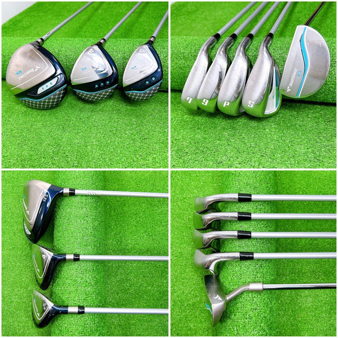 ブリヂストン ツアーステージCL レディースクラブセット 8本 L 初心者 女性