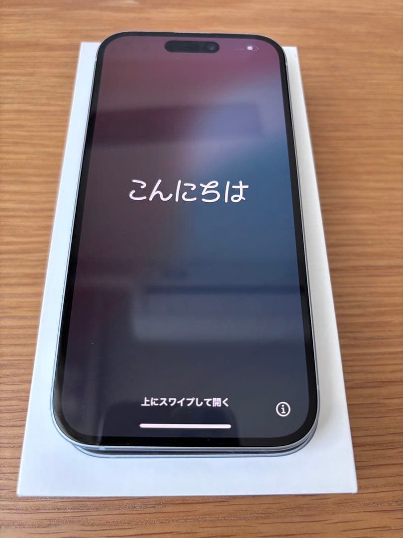 【美品】Apple iPhone 15 ブルー　SIMフリー　128GB