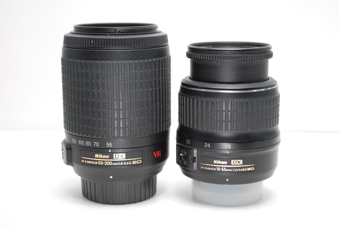 ❤️極美品❤️Nikon D3200 ダブルレンズセット 望遠レンズ付き 高画質