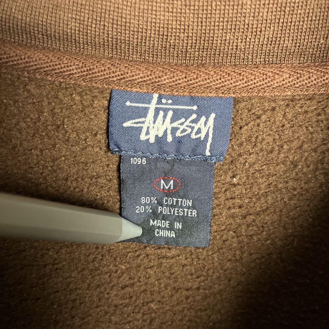 【入手困難‼︎】STUSSY◎90s 刺繍 ヘッドホン ブルゾン D209