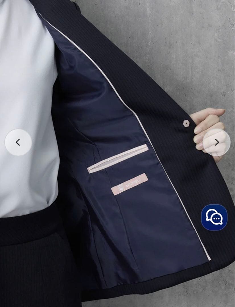 はるやまスーツセット　viviコラボ 【パンツスーツ上下　7号】