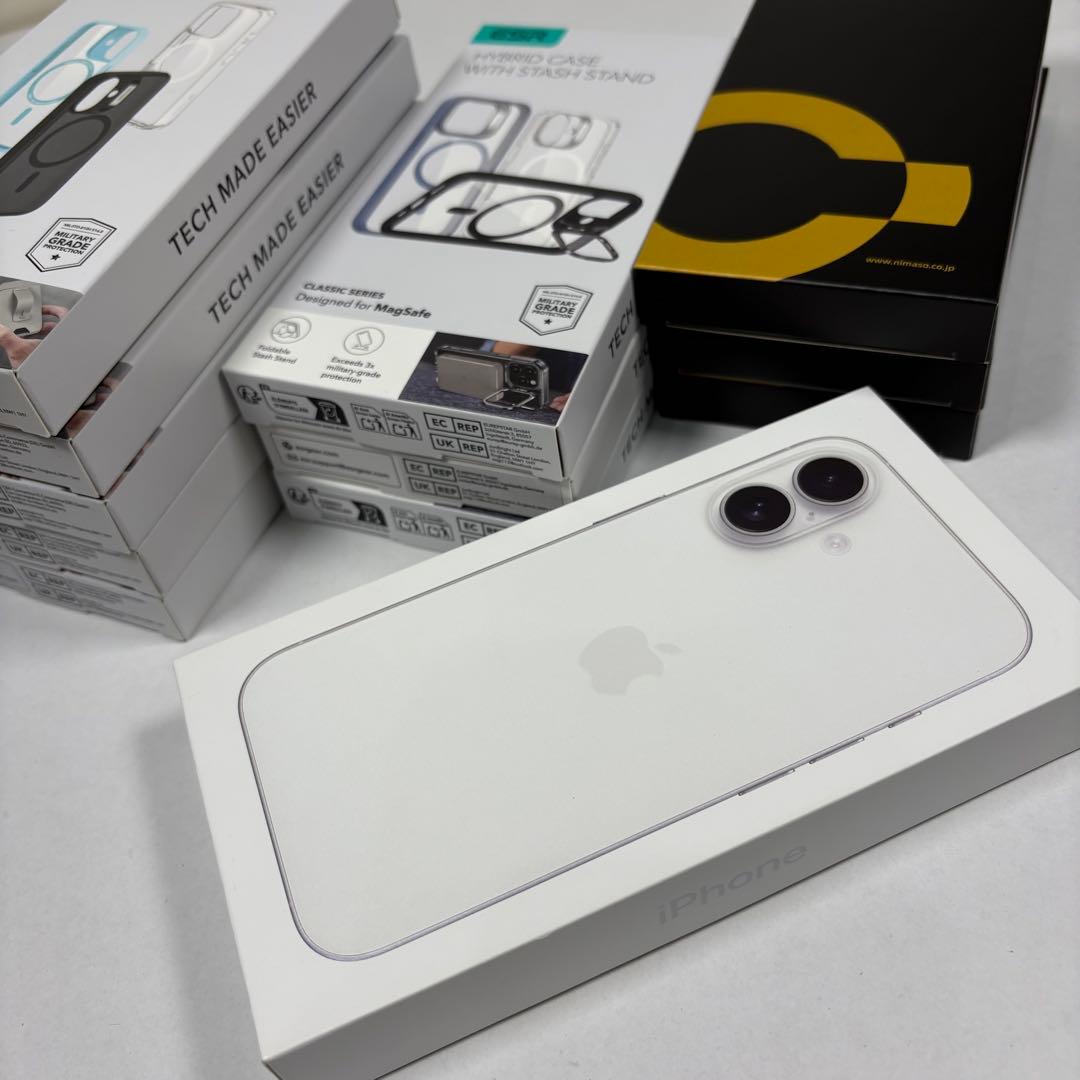 【美品】iPhone16 128GB本体+おまけ付