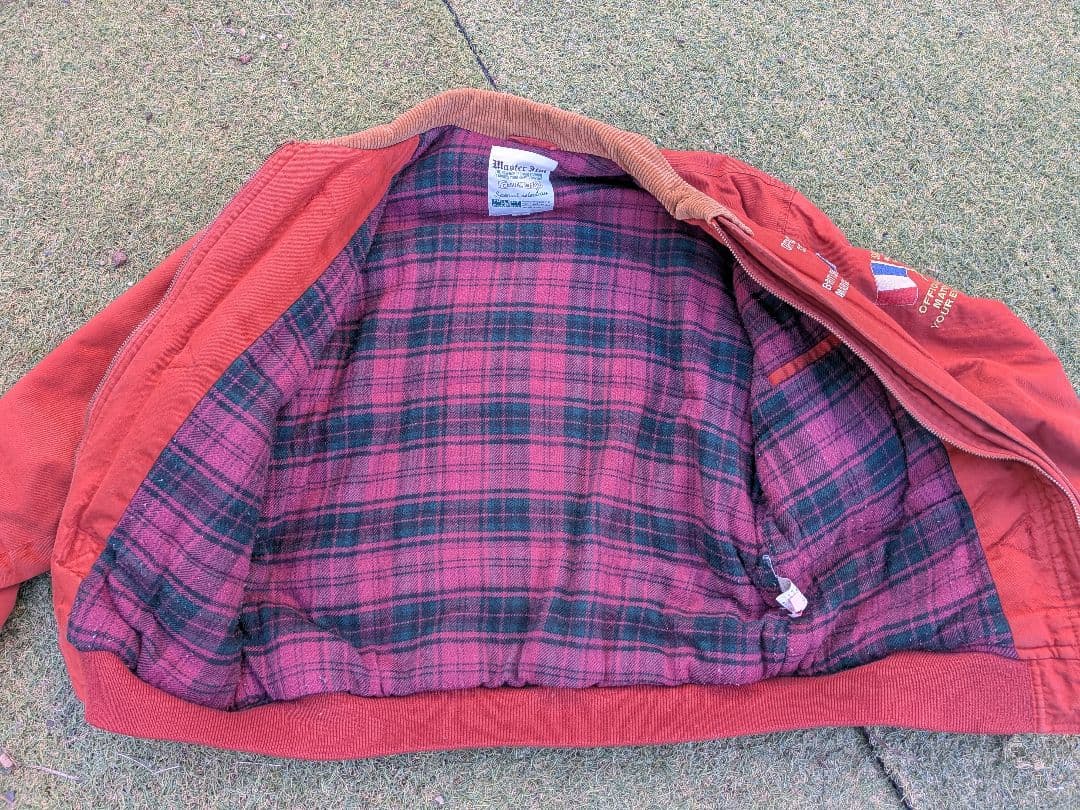 ダックジャケット　キルティングジャッケット　ma1